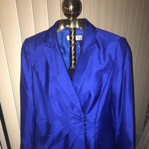 Tahari Cobalt Blue Suit